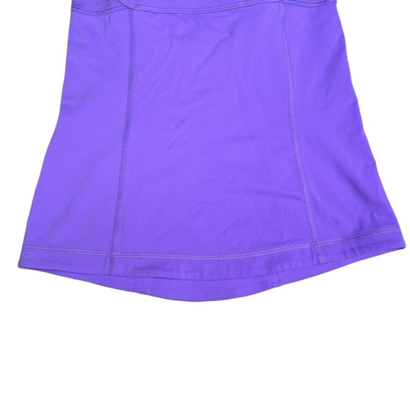 Lululemon Swank Tank Open Back Purple Size 4 Yoga Keyhole Racer Back Running - Picture 3 of 8